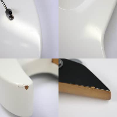 Vintage 1989-1991 Charvel Fusion Deluxe Electric Guitar, Flour (White), Japan, MIJ image 12