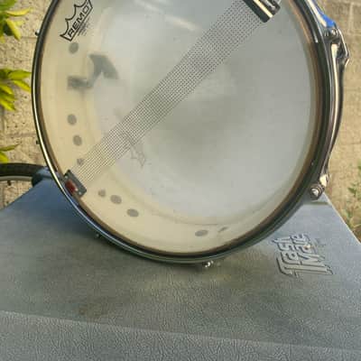 Ludwig No. 906 Downbeat 4x14" 8-Lug Piccolo Snare Drum with Keystone Badge 1965 - Black Diamond Pearl image 8
