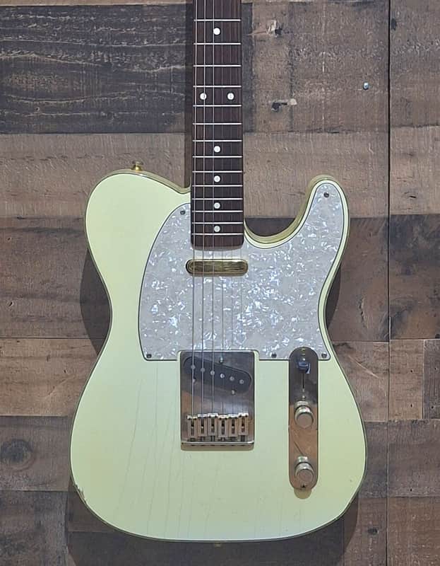 1996 Fender MIJ 50th Anniversary Telecaster TLG Gold Custom image 1