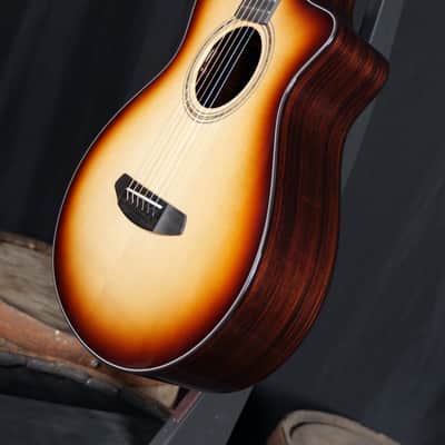 Breedlove Premier Parlor Concertina CE Adirondack Spruce / East Indian Rosewood - Burnt Amber image 4