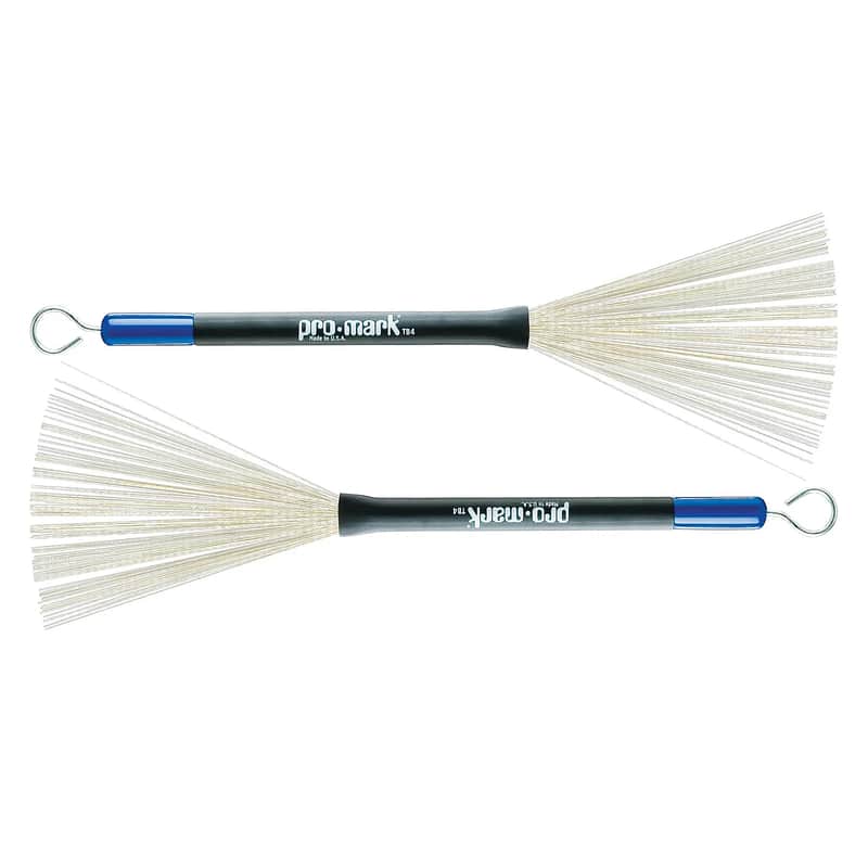 Pro-Mark TB4 Classic Telescopic Wire Brushes image 1
