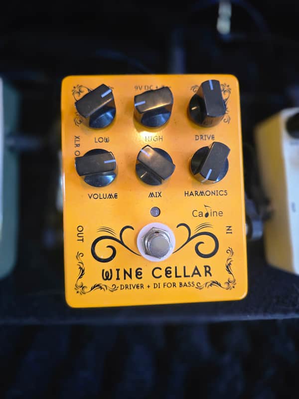 Caline CP-60 Wine Cellar Bass Driver / DI 2019 - Present - Yellow image 1