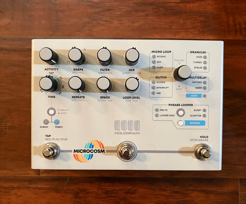 Hologram Electronics Microcosm 2020 - Present - White w/ Box & Manual image 1