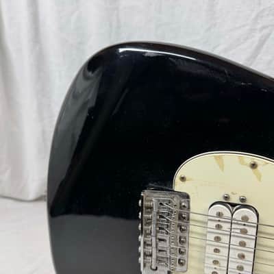 Fender Standard Stratocaster HSS Guitar - MIM Mexico 2007 - Black / Rosewood fingerboard image 3