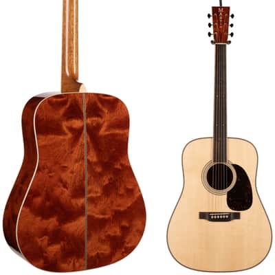 Martin Custom Shop Custom “D” Quilted Bubinga (382) image 1