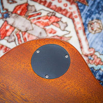 EASTMAN MIC SB59/v Solid Body Single Cutaway Aged "GoldBurst + Ebony" (2024) image 18