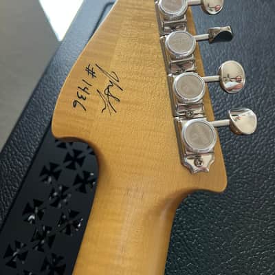 Knaggs Severn HSS 2023 - Seafoam Drift Ash Body Flame Maple Neck image 6