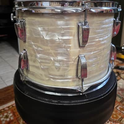 Ludwig Rack Tom 13x9 Players 1970s - White Marine Pearl image 5