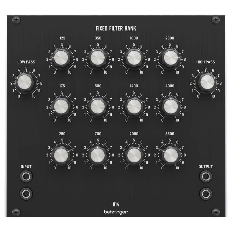Behringer 914 Fixed Filter Bank Modulo Analogico Fixed Filter Bank Per Eurorack image 1