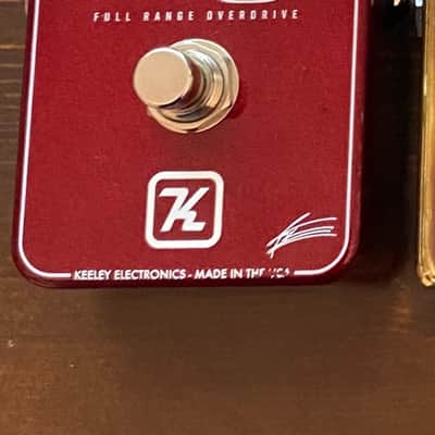 Keeley Super AT Mod Andy Timmons Signature Overdrive 2023 - Present - Red image 1
