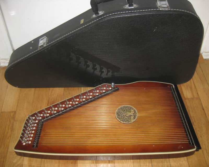Therapy Harp Swarmandal Monochord Celestial Strings Tuning 432Hz Hard Case image 1