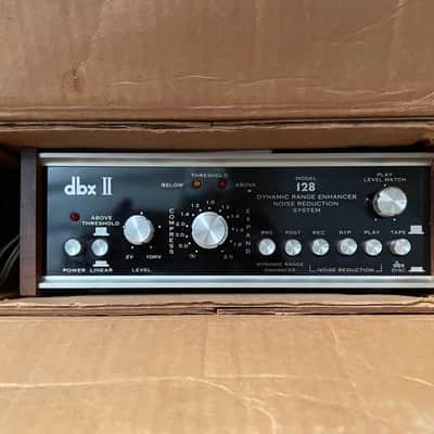dbx 128 Dynamic Range Enhancer / Noise Reduction System 1970s - Black image 3