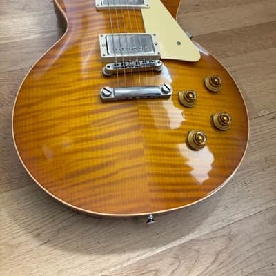 2023 Gibson 1959 Reissue Les Paul Lemonburst Killer Top image 2