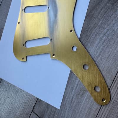 Fender Duo Sonic 1956 thru 1958 Gold Anodized Aluminum pickguard pre CBS 50's vintage reissue USA image 6