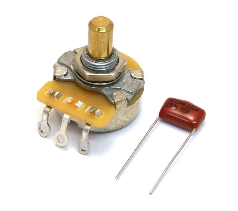 099-0831-000 Original Fender Guitar 250K Solid Shaft Control Pot Potentiometer image 1