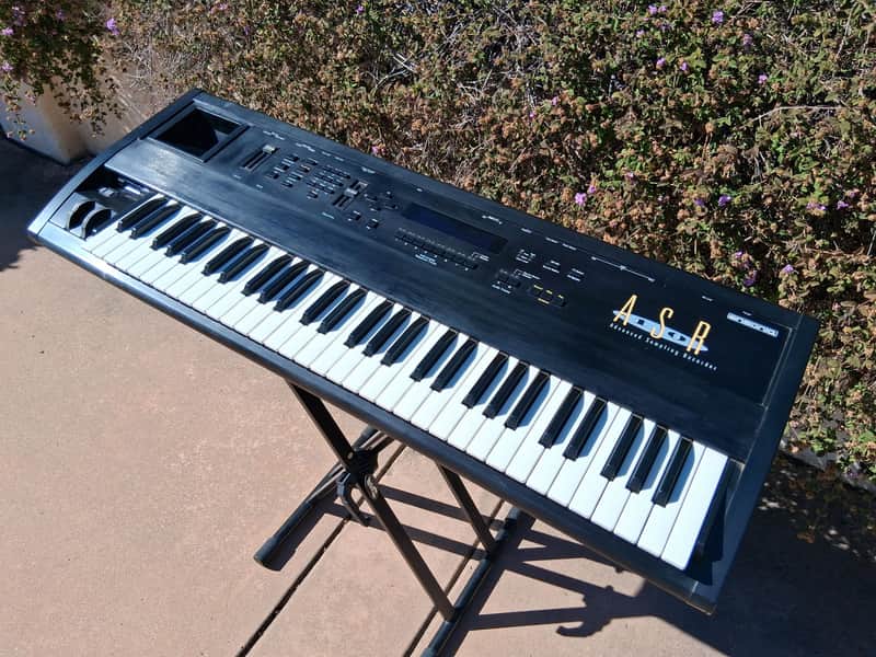 Ensoniq ASR-10 Vintage Sampler Keyboard - Purple Display Version - 16MB image 1