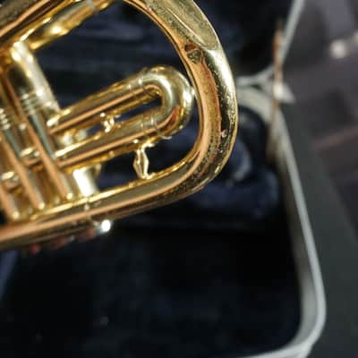 Conn Director Cornet w/ Original Case Brass Student Horn Player Grade image 11