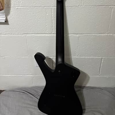 Ibanez ICTB721-BKF Iceman Iron Label 2021 - Present - Black Flat image 2