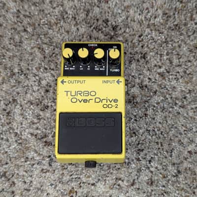 Boss OD-2 Turbo OverDrive (Black Label) | Reverb