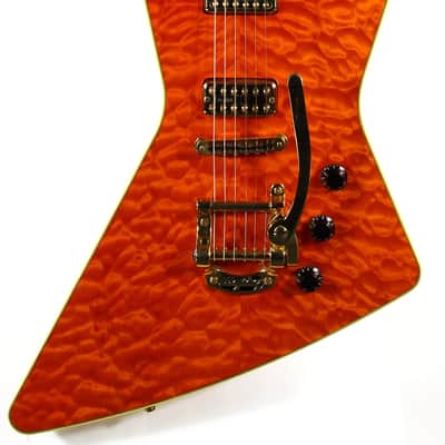 2006 Hamer USA Standard Custom ONE-OFF Very Unique, Korina, Ultimate Quilt! image 8
