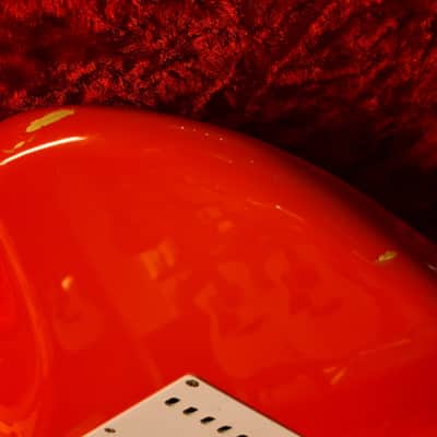 Squier JV Stratocaster 57 Ri 1983 Fiesta Red image 6