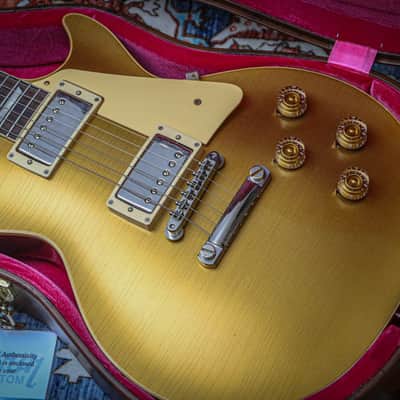 GIBSON USA Custom Shop Murphy Lab '57 Les Paul Reissue Ultra Light Aged "Goldtop" (2024) image 2