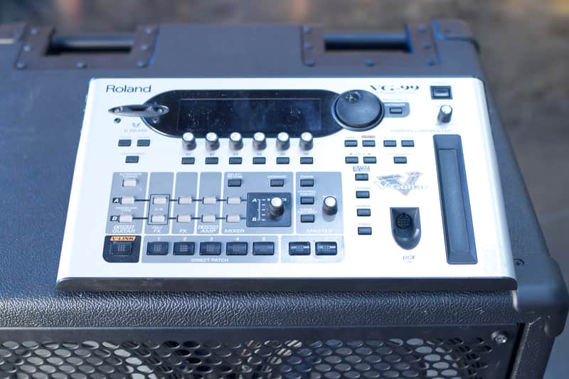 Roland VG99 V-Guitar System and FC300 foot controller system 2010 - silver image 1
