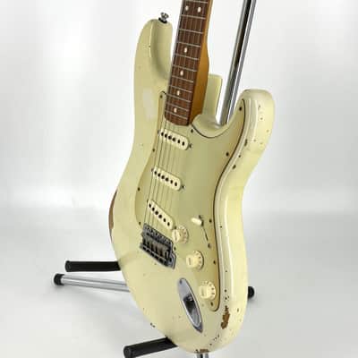 2009 Fender Road Worn 60’s Stratocaster – Olympic White image 6