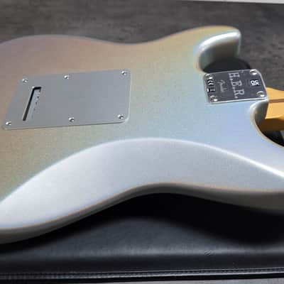 Fender H.E.R. Stratocaster BRAND NEW Limited Edition Artist Signature Custom Chrome Glow Anodized Aluminum 60s Vintage Spec Noiseless Pickups HER Strat Color Change Flip Flop Paint Guitar image 16