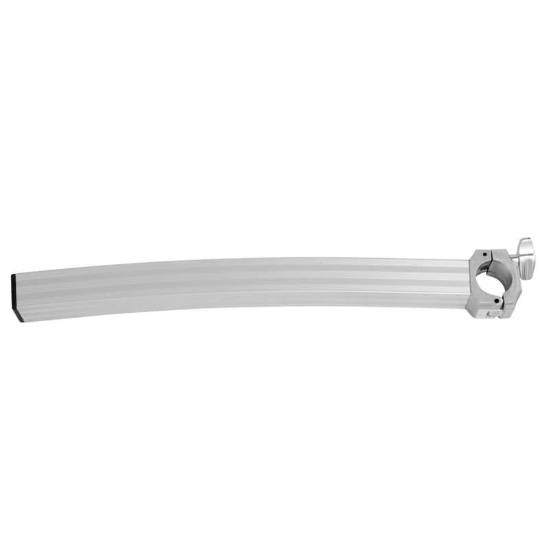 Pearl AL86AC Curved Rack Rail with Clamp - Short image 1