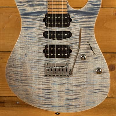 Suhr Modern Plus Trans Blue Denim/Slate Maple image 1