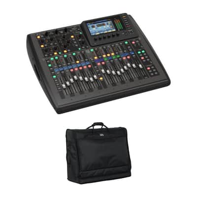 Behringer X32 COMPACT 16 x 8 Digital Mixing Console Bundle with Gator G-MIXERBAG-2621 - Padded Carry Bag for Large Format Mixers (26 x 21 x 8.5") image 1