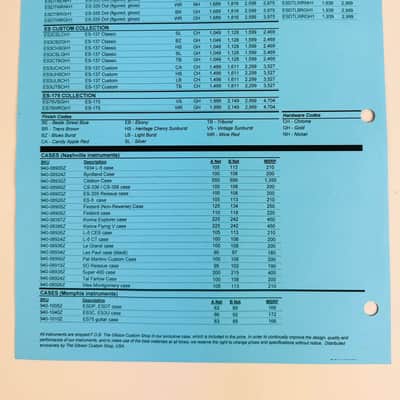 Gibson Catalog and Confidential U.S. Dealer Price Lists 2006 image 5
