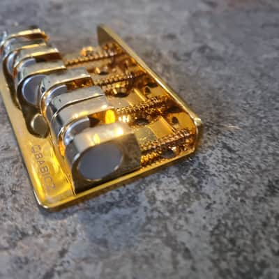 Babicz FCHZ4 full contact bass bridge - Gold image 4