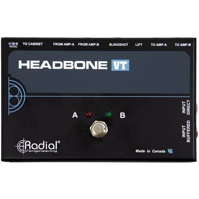 Radial Tonebone Headbone VT Amplifier Head Switcher image 1