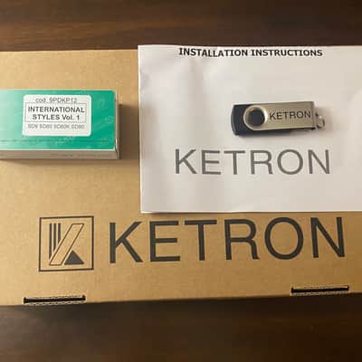 KETRON Pendrive USB Stick INTERNATIONAL Styles Vol. 1 (for SD9,SD90,SD60,SD60K ) image 1