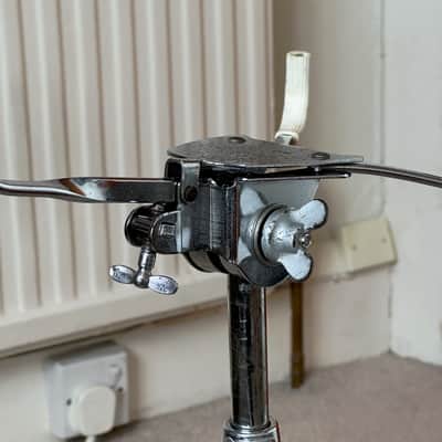 Premier Olympic Flush Base Snare Stand 1970s - Chrome image 6
