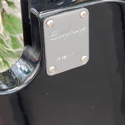 Epiphone Les Paul Junior Humbucker Electric Guitar 2006 - 2015 - Ebony image 11