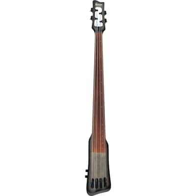 Ibanez Bass Workshop UB804-BUL Black Ice Burst Low Gloss - Electric Contrabass image 1