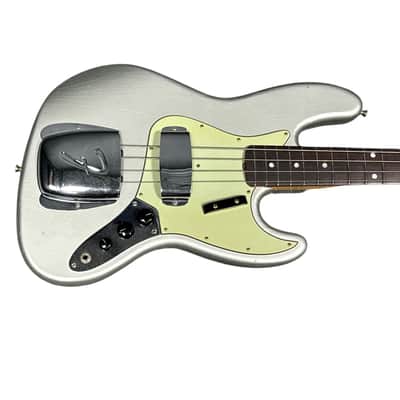 Fender Custom Shop 1965 JOURNEYMAN Jazz Bass, Faded Inca Silver/Rosewood *On Order, ETA Feb. 2027 image 1