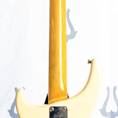 Daion Savage White Electric Bass w/ Original Daion Branded Hardshell Case image 7