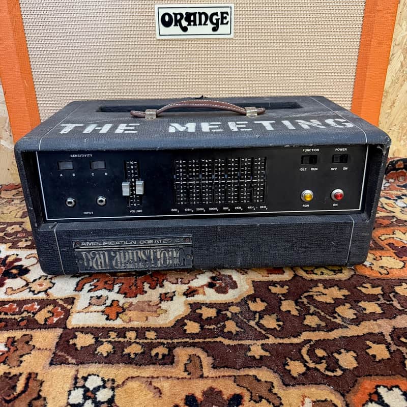 Vintage 1970s Dan Armstrong 60w Guitar Valve Amplifier Head w/ Partridge TF image 1