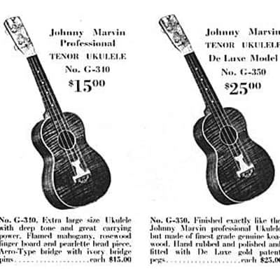 Vintage Harmony Johnny Marvin Professional “Tenor” Concert Ukulele image 22