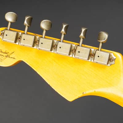 Fender Custom Shop 1956 Stratocaster Heavy Relic - Super Faded Aged Dirty White Blond image 5