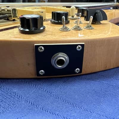 Vintage BC Rich USA Mockingbird 4-string electric bass guitar neck through body with Original Case Early 1980's image 24