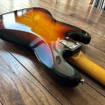 1992 Fender JB-62 Jazz Bass 1962 Reissue MIJ Sunburst Fujigen Japan image 13