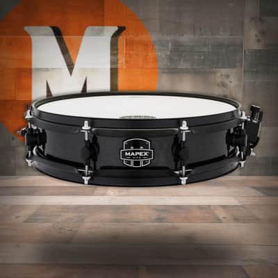 Mapex Mpx 14  In. x3.5 In. Maple/Poplar Hybrid Shell Piccolo Snare Drum  Trans Midnight Black (MPNMP4350BMB) image 1