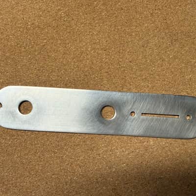 Allparts Control Plate Fender Telecaster Tele Chrome- Aged Relic'd image 2