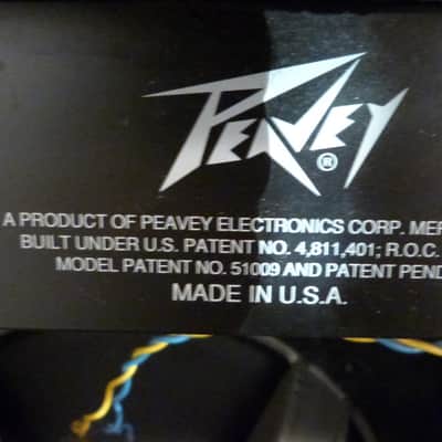 Peavey Solo Series Bandit 112 1992 Teal Stripe image 7