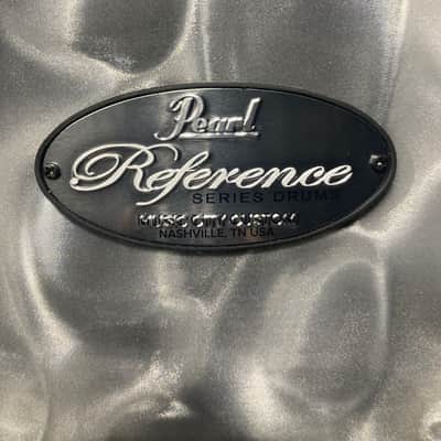 Pearl - Music City Custom, Reference Series 12 Piece Shell Bank Set. David Frangioni, Modern Drummer Collection, Carl Palmer. Platinum Smoke Marine image 7